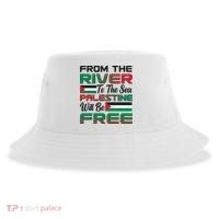 From The River To The Sea Palestine Will Be Free Sustainable Bucket Hat thumb 0