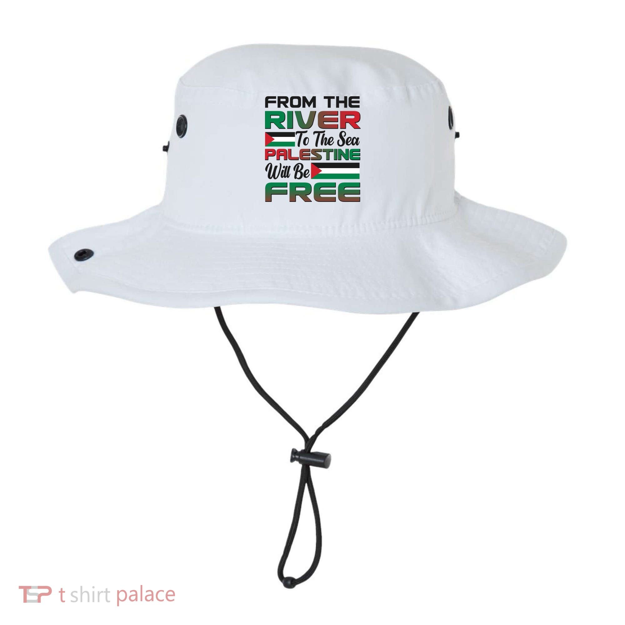 From The River To The Sea Palestine Will Be Free Bucket Hat