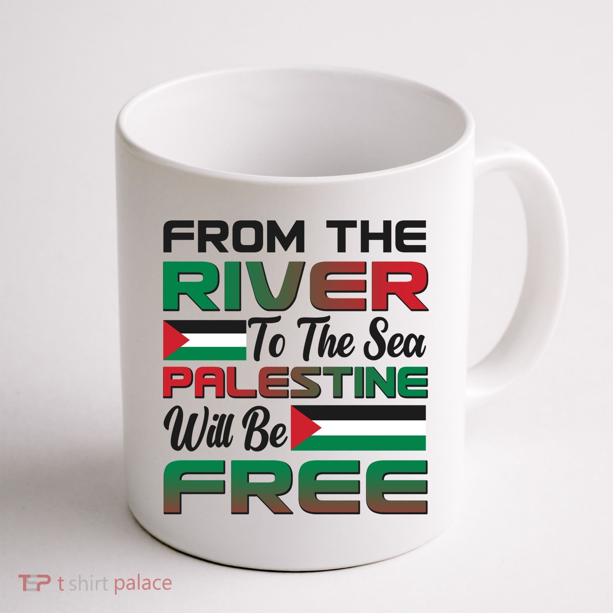 From The River To The Sea Palestine Will Be Free Coffee Mug