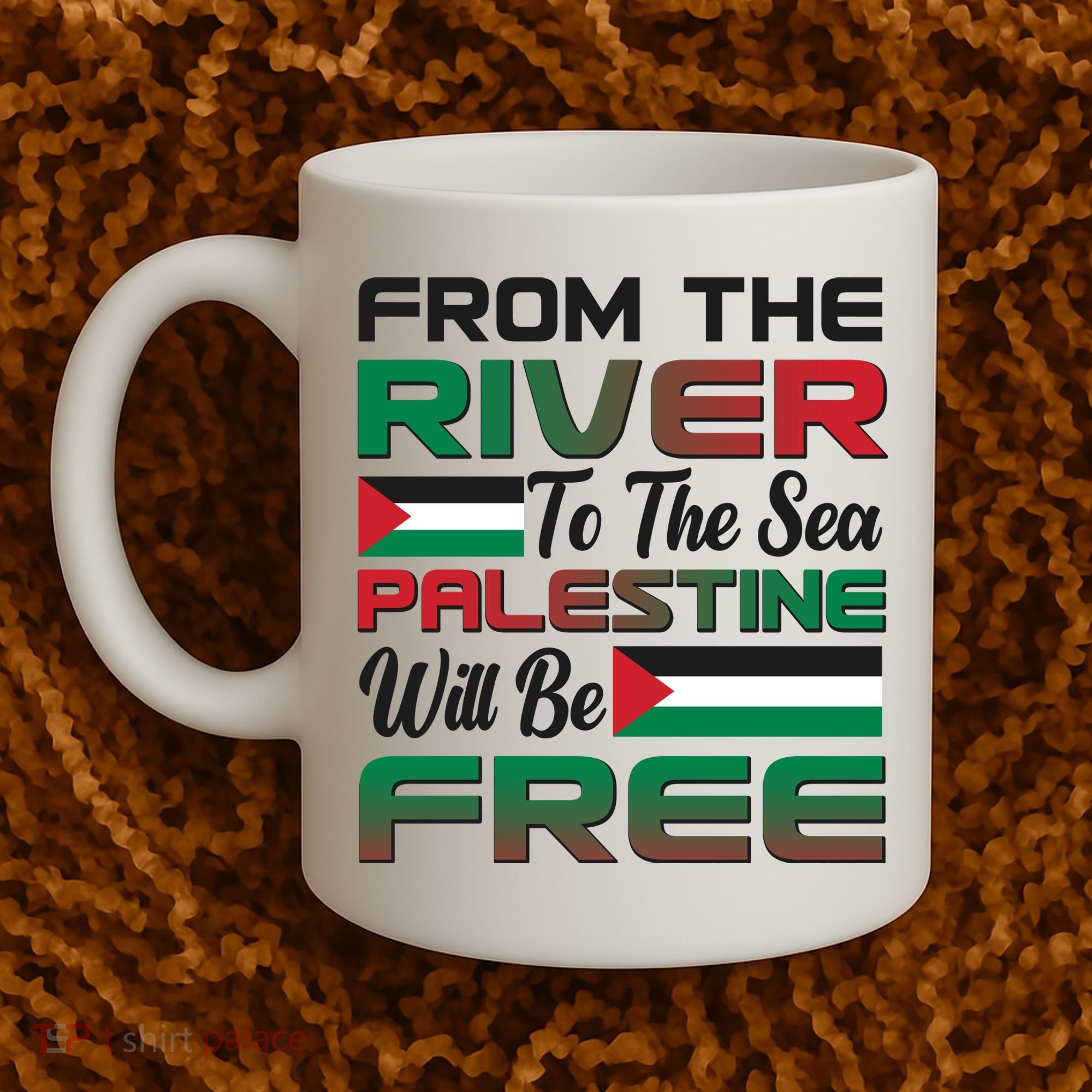 From The River To The Sea Palestine Will Be Free Coffee Mug