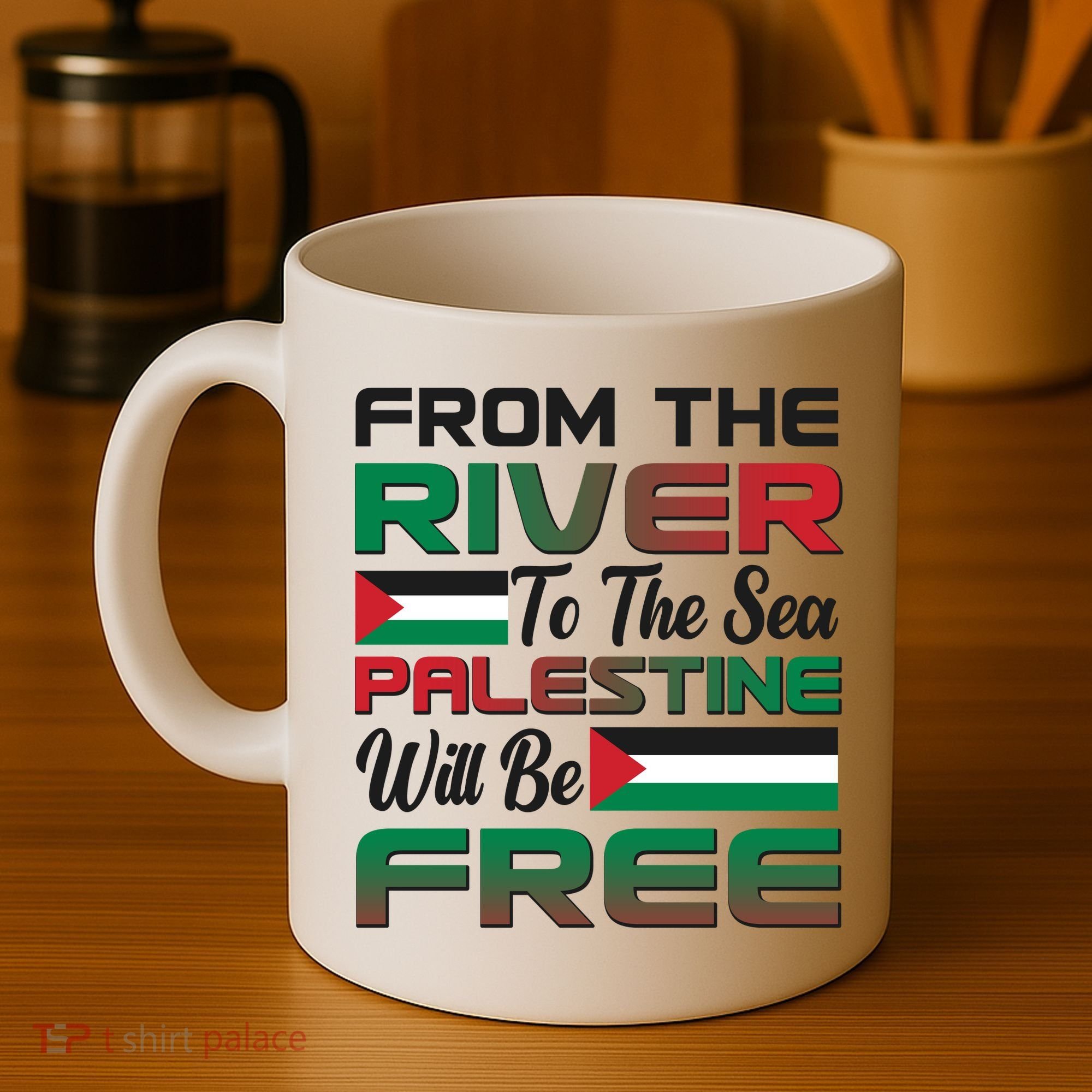 From The River To The Sea Palestine Will Be Free Coffee Mug