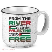 From The River To The Sea Palestine Will Be Free 15oz Campfire Ceramic Mug thumb 0