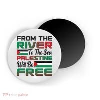 From The River To The Sea Palestine Will Be Free Magnet thumb 0