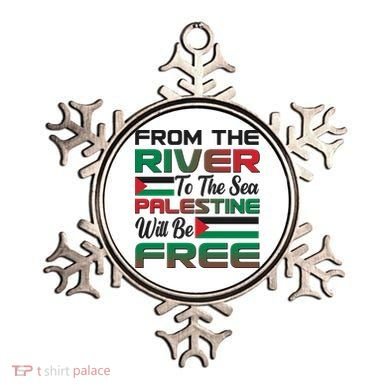From The River To The Sea Palestine Will Be Free Ornament