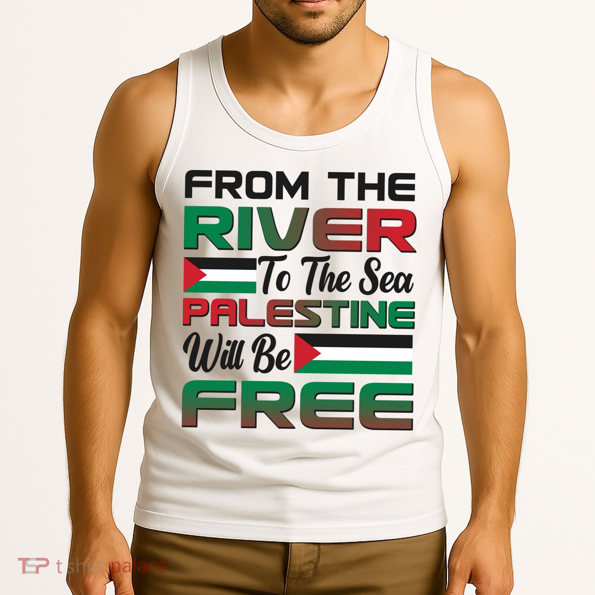 From The River To The Sea Palestine Will Be Free Tank Top