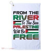 From The River To The Sea Palestine Will Be Free Golf Towel thumb 0