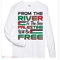 From The River To The Sea Palestine Will Be Free Zone Performance Long-Sleeve T-Shirt thumb 0