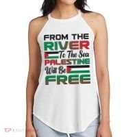 From The River To The Sea Palestine Will Be Free Women's Perfect Tri Rocker Tank thumb 2