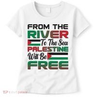 From The River To The Sea Palestine Will Be Free Women's T-Shirt thumb 0