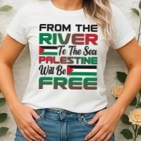 From The River To The Sea Palestine Will Be Free Women's T-Shirt thumb 2