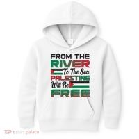 From The River To The Sea Palestine Will Be Free Kids Hoodie thumb 0