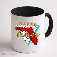 Florida Tampa Retro Coffee Mug thumb 1