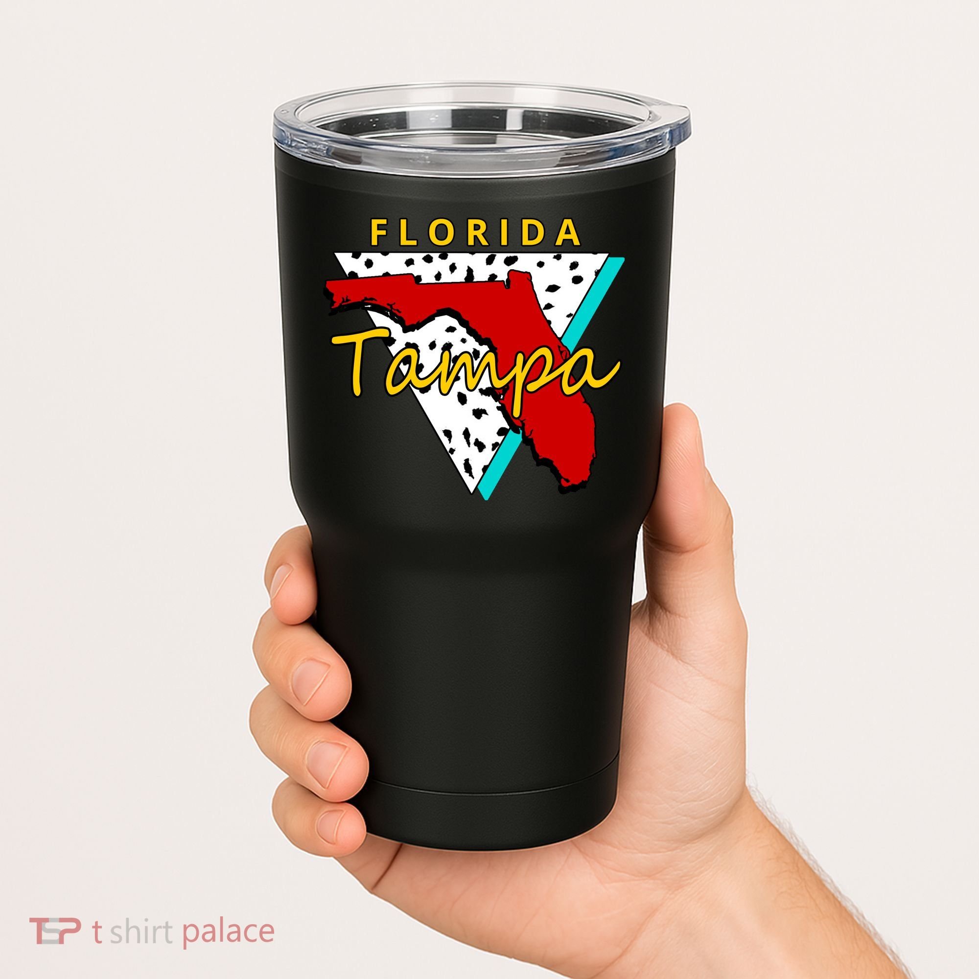 Florida Tampa Retro Tumbler