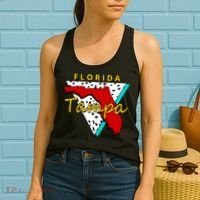 Florida Tampa Retro Women's Tank Top thumb 2