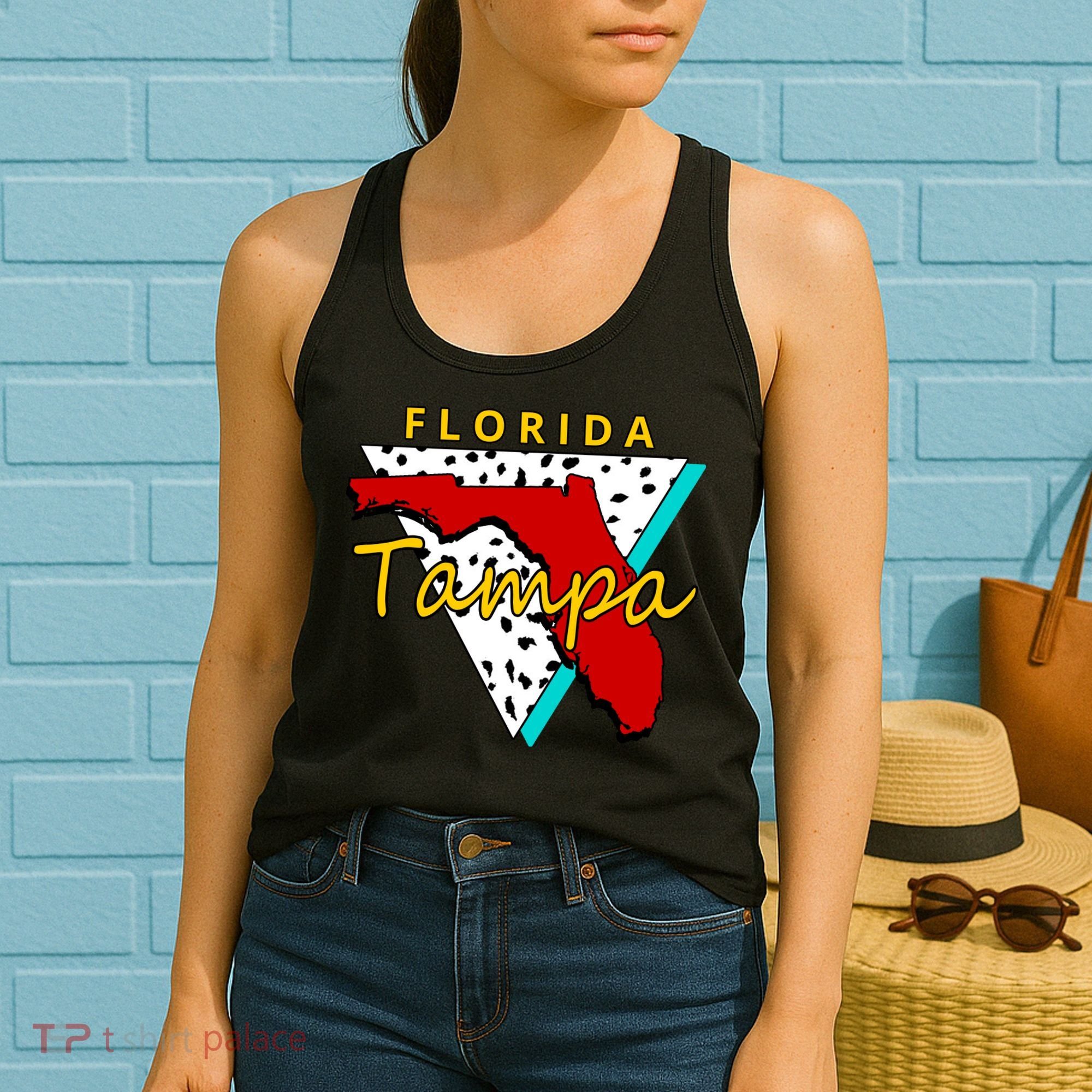 Florida Tampa Retro Women's Tank Top