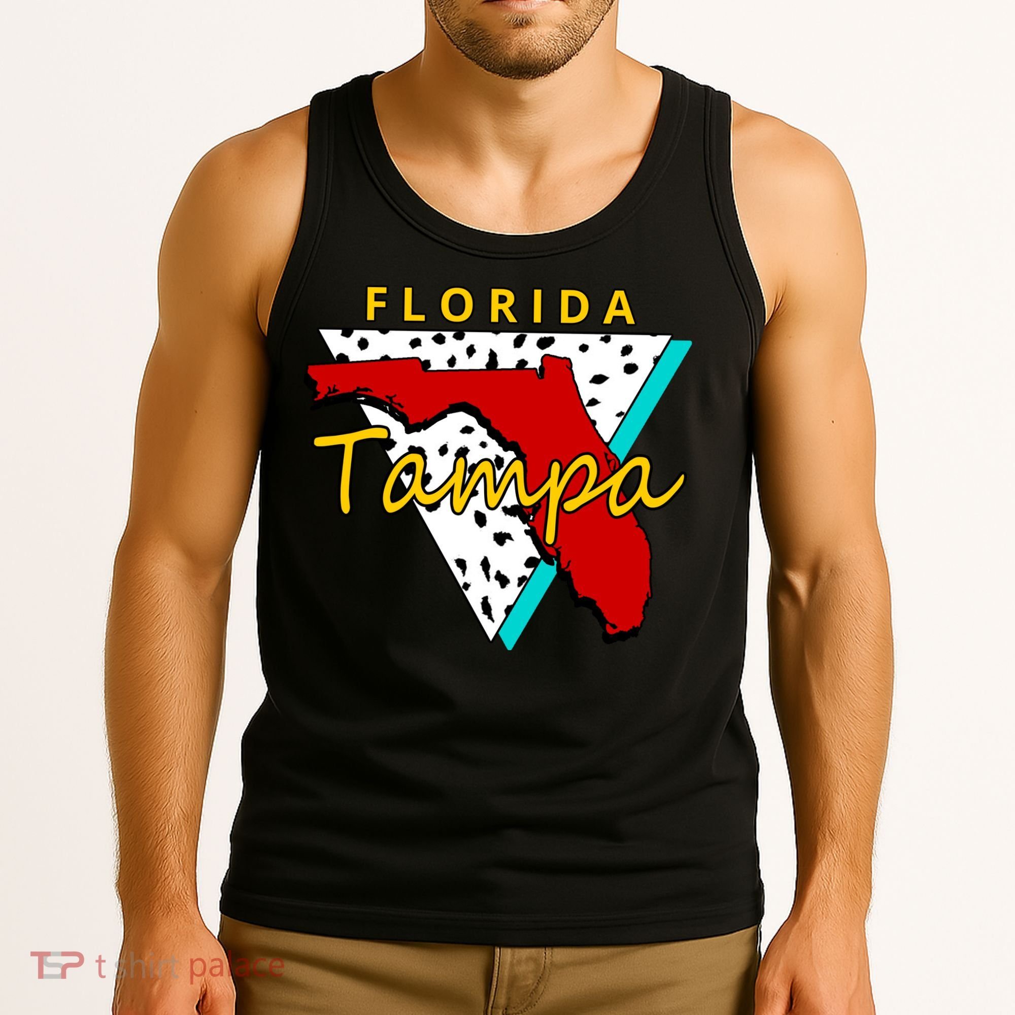 Florida Tampa Retro Tank Top