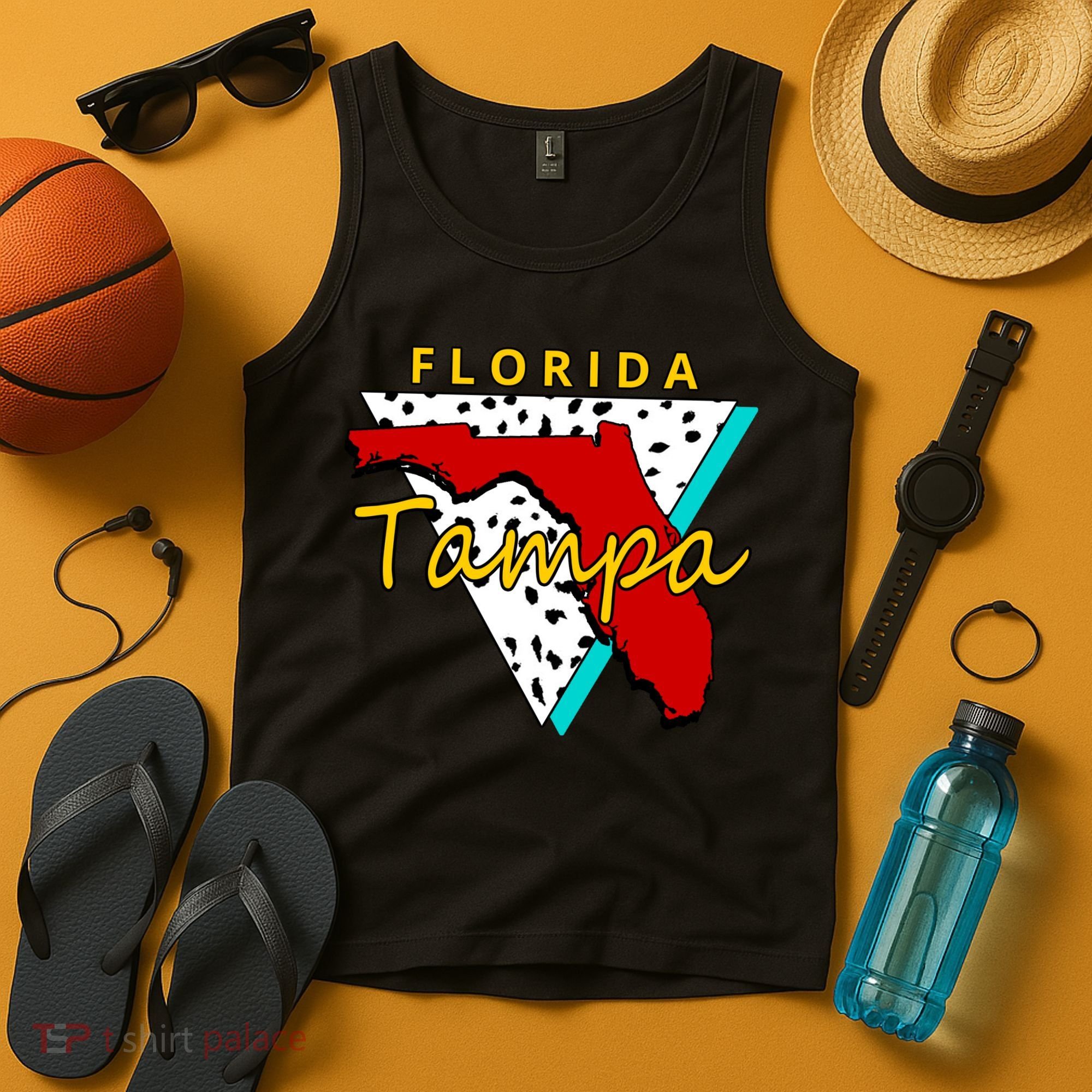 Florida Tampa Retro Tank Top