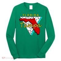 Florida Tampa Retro Long Sleeve Shirt thumb 0