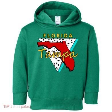 Florida Tampa Retro Toddler Hoodie