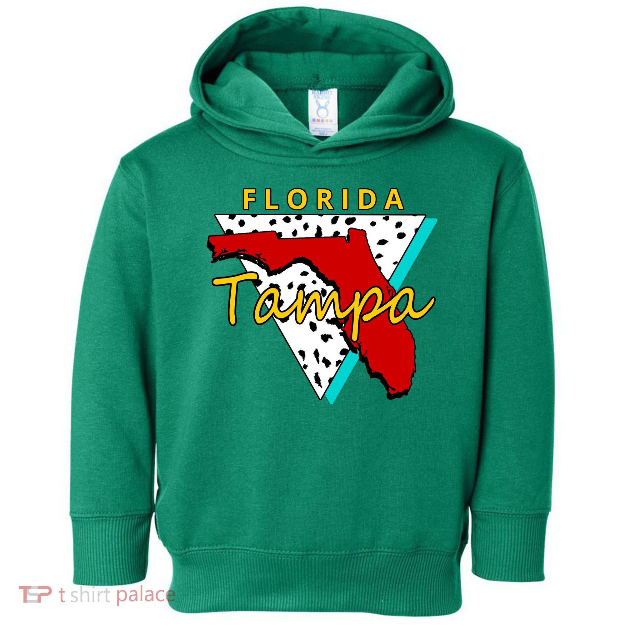 Florida Tampa Retro Toddler Hoodie