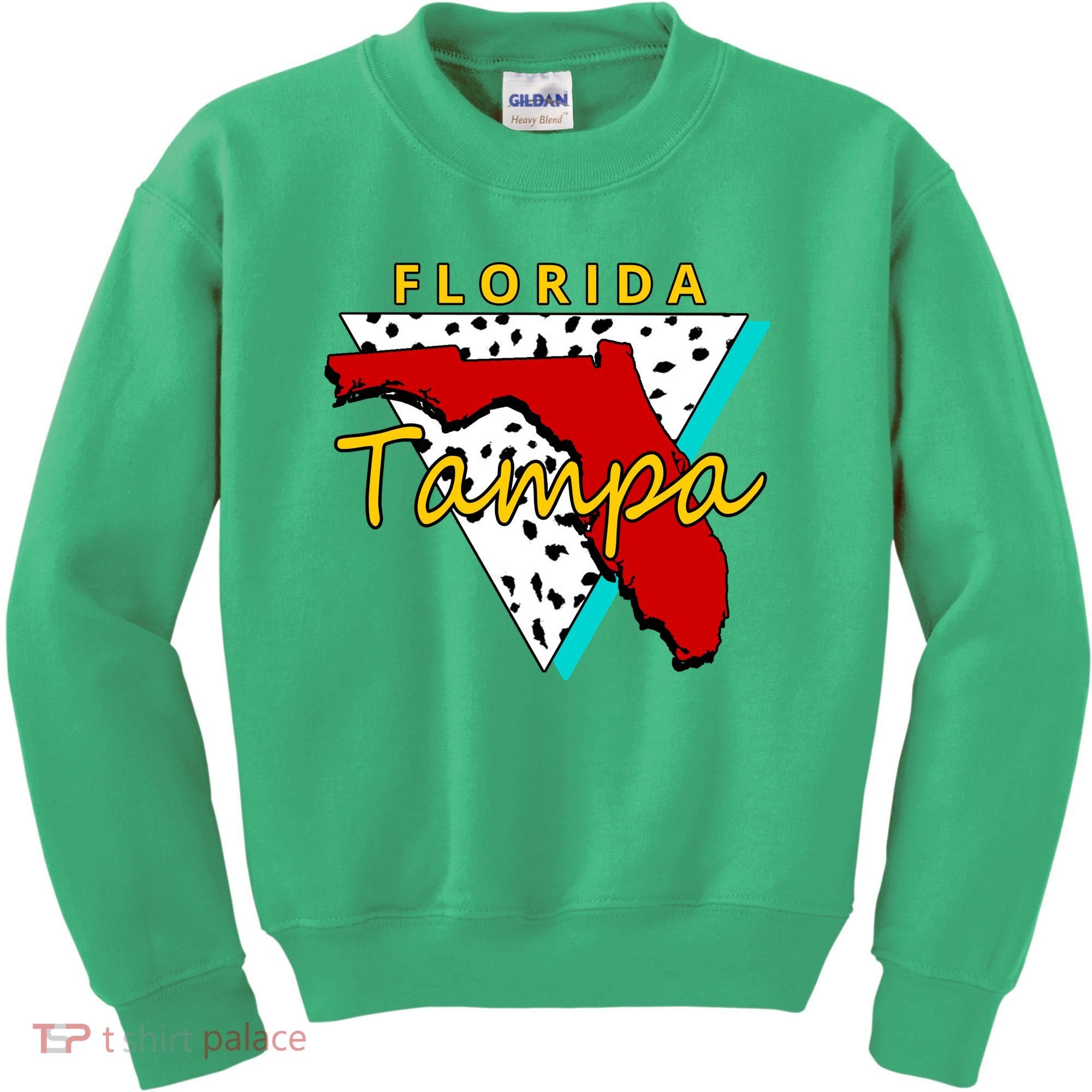 Florida Tampa Retro Kids Sweatshirt