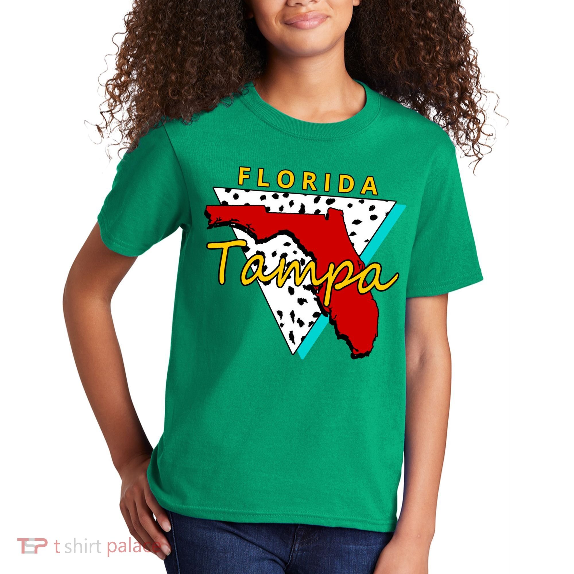 Florida Tampa Retro Kids T-Shirt
