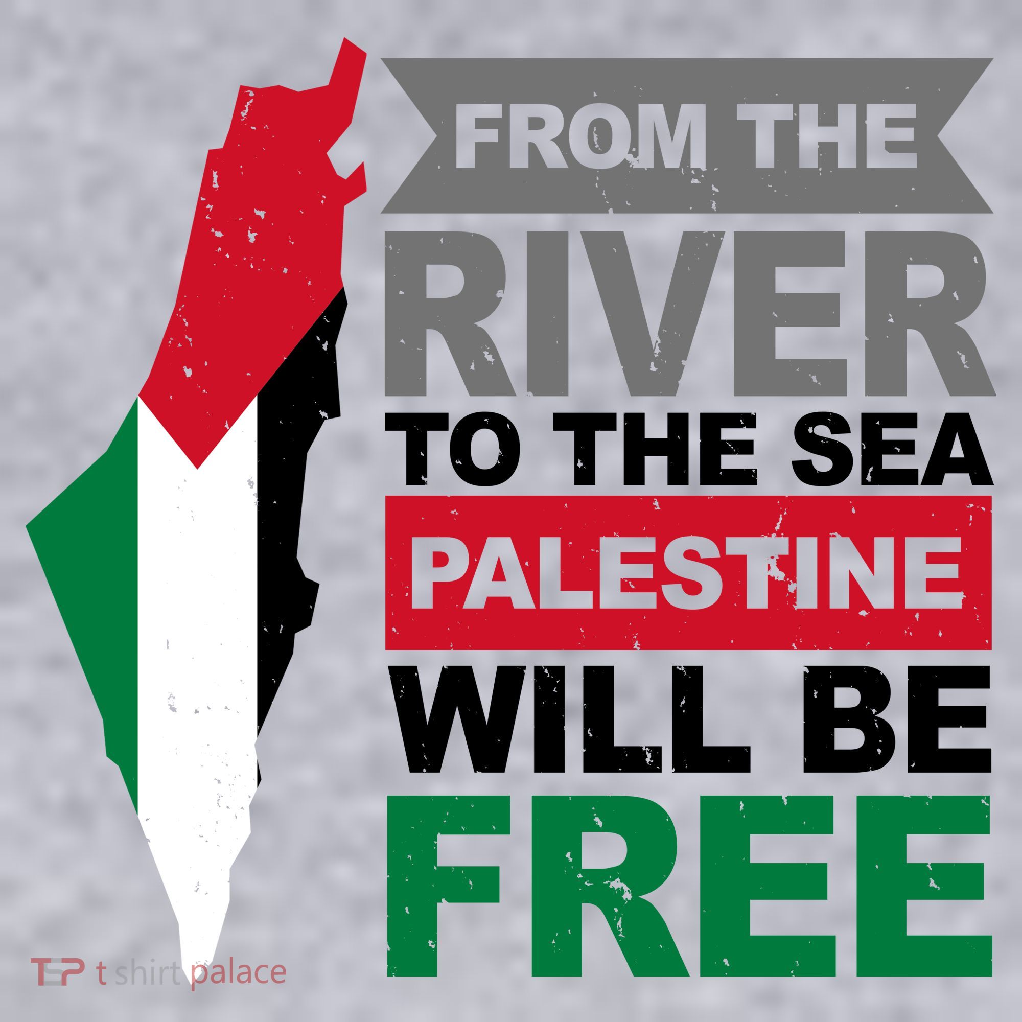 From The River To The Sea Palestine Will Be Free Women's Racerback Cropped Tank