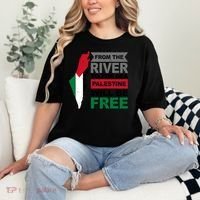 From The River To The Sea Palestine Will Be Free Comfort Colors T-Shirt thumb 2