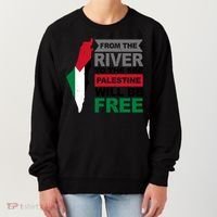 From The River To The Sea Palestine Will Be Free Women's Sweatshirt thumb 0