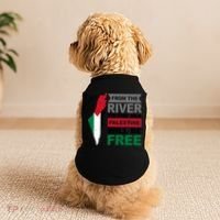 From The River To The Sea Palestine Will Be Free Doggie Tank thumb 2
