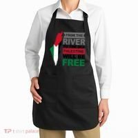 From The River To The Sea Palestine Will Be Free Apron thumb 2