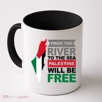 From The River To The Sea Palestine Will Be Free Coffee Mug thumb 0