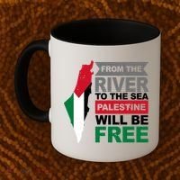 From The River To The Sea Palestine Will Be Free Coffee Mug thumb 2