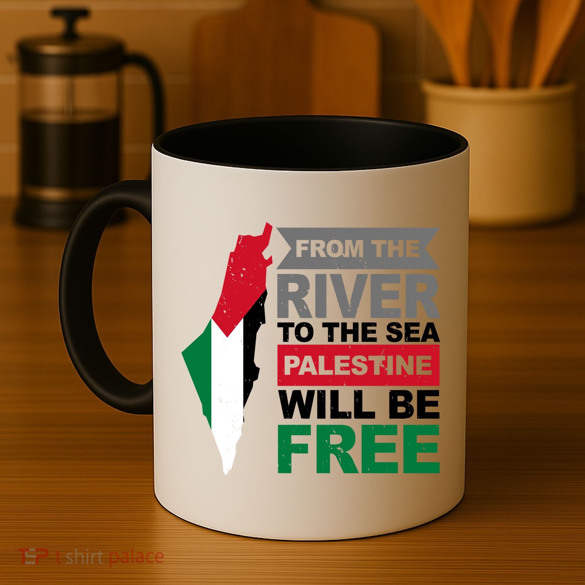 From The River To The Sea Palestine Will Be Free Coffee Mug