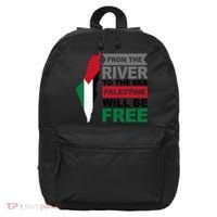 From The River To The Sea Palestine Will Be Free 16 in Basic Backpack thumb 0