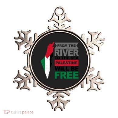 From The River To The Sea Palestine Will Be Free Ornament