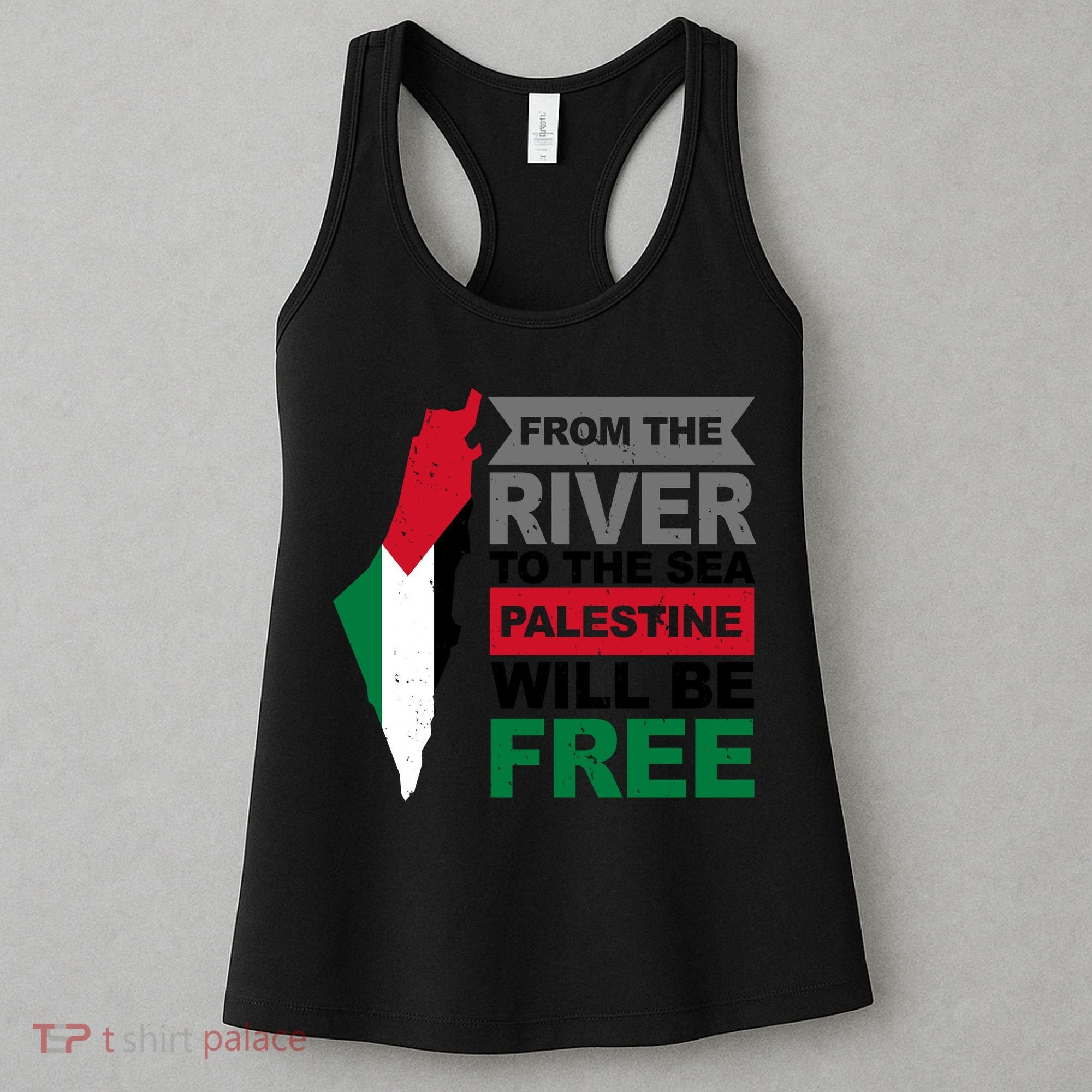 From The River To The Sea Palestine Will Be Free Women's Tank Top