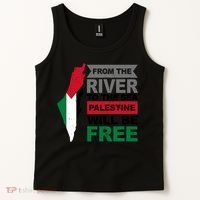 From The River To The Sea Palestine Will Be Free Tank Top thumb 2