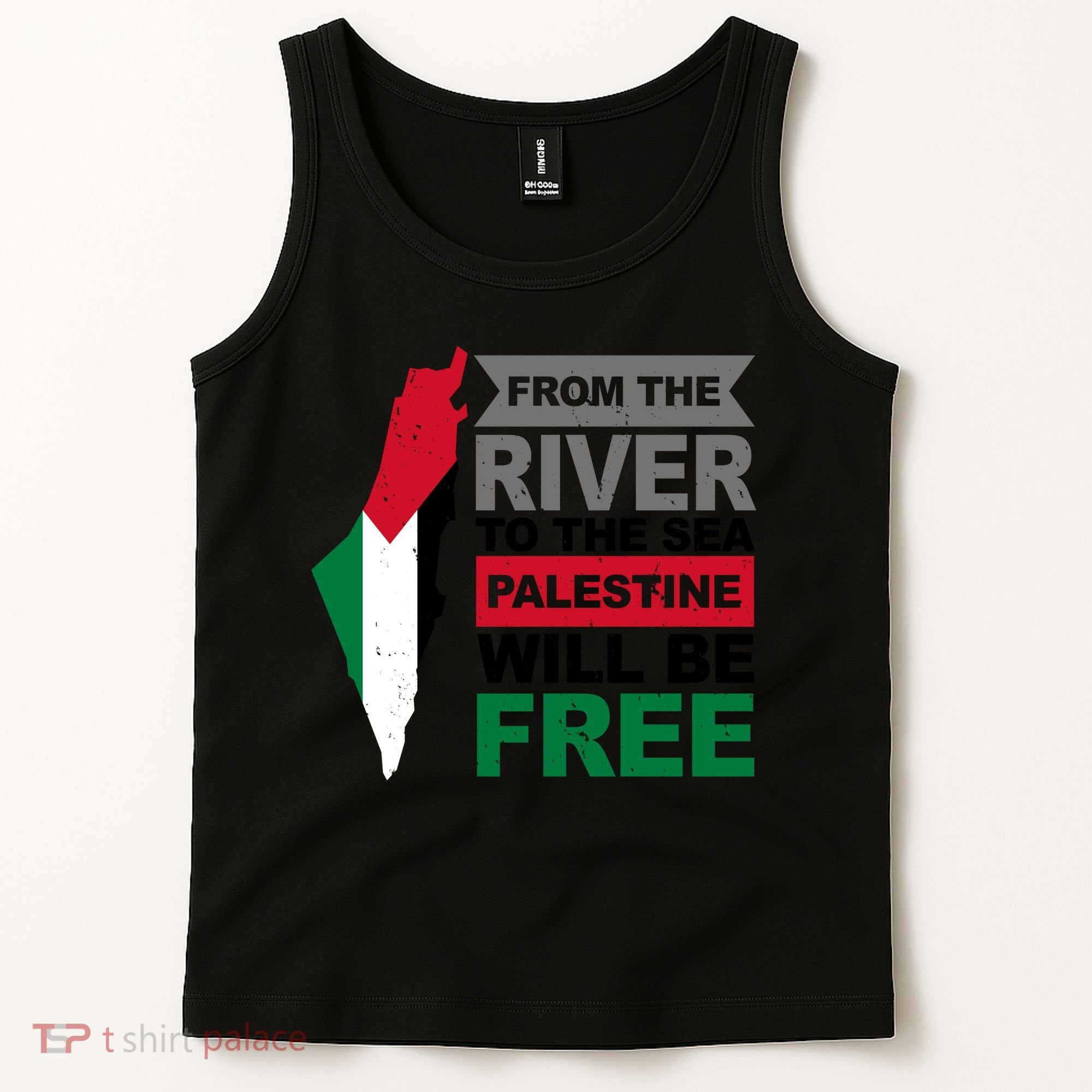 From The River To The Sea Palestine Will Be Free Tank Top