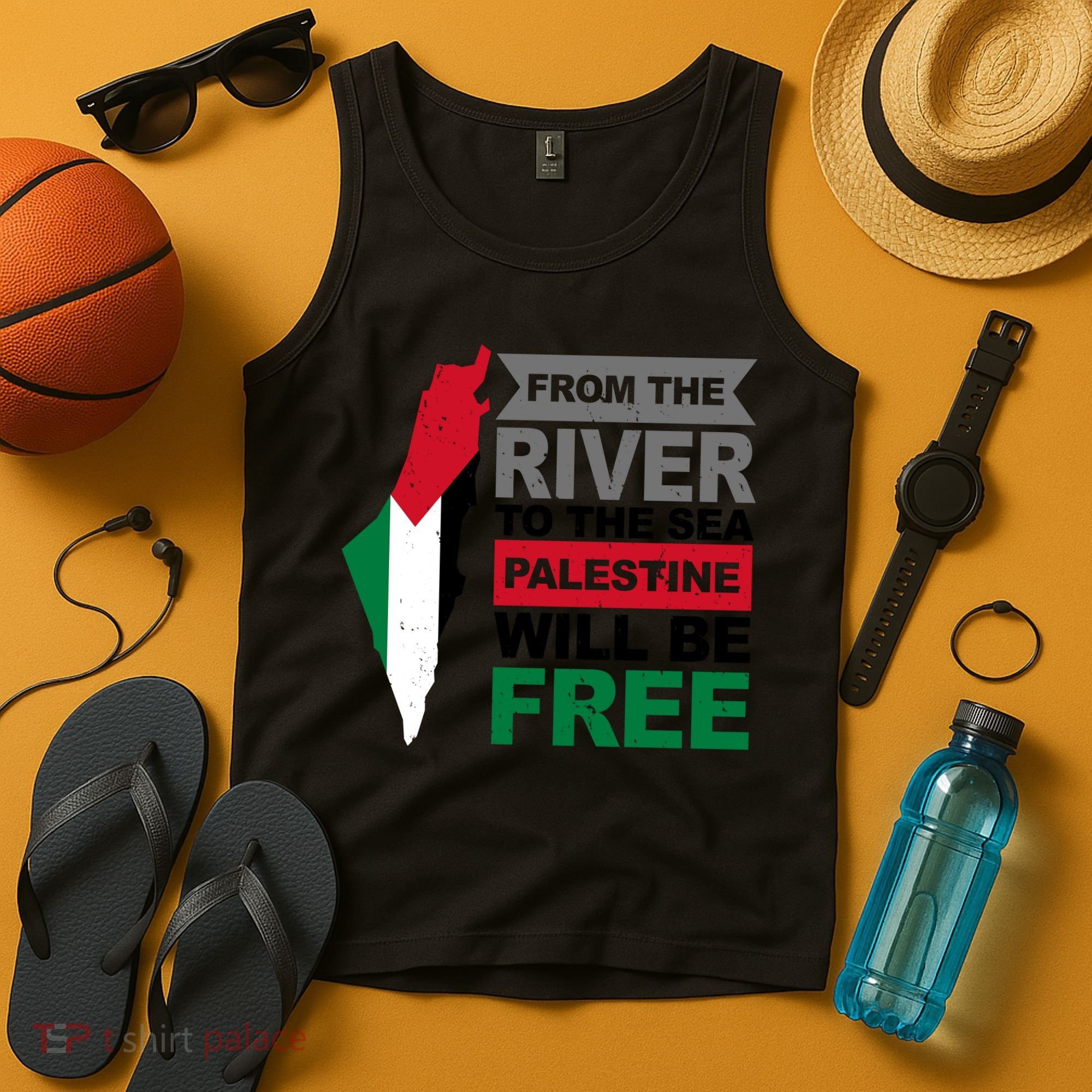 From The River To The Sea Palestine Will Be Free Tank Top