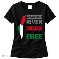 From The River To The Sea Palestine Will Be Free Women's T-Shirt thumb 0