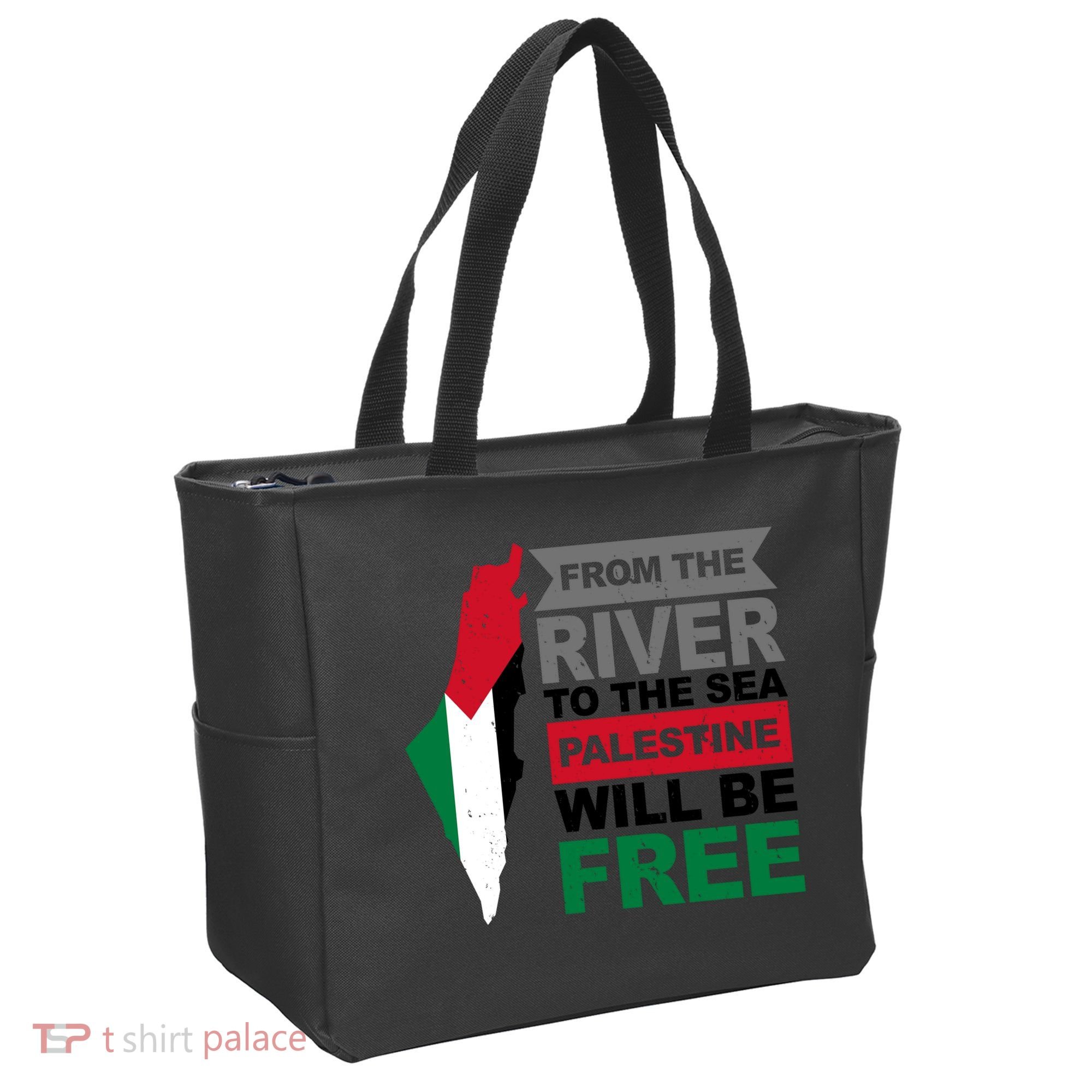 From The River To The Sea Palestine Will Be Free Tote Bag