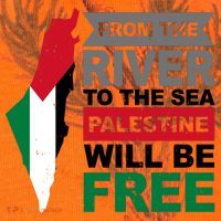 From The River To The Sea Palestine Will Be Free Kati Licensed 12" Camo Cuffed Beanie thumb 2