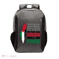 From The River To The Sea Palestine Will Be Free Vector Backpack thumb 0
