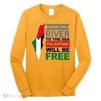 From The River To The Sea Palestine Will Be Free Long Sleeve Shirt thumb 0