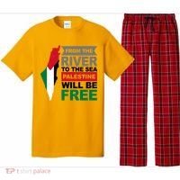From The River To The Sea Palestine Will Be Free Pajama Set thumb 0