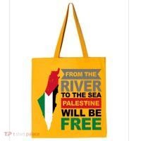 From The River To The Sea Palestine Will Be Free Tote Bag thumb 0