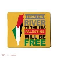From The River To The Sea Palestine Will Be Free Mousepad thumb 0