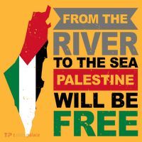 From The River To The Sea Palestine Will Be Free Youth Performance Sprint T-Shirt thumb 2