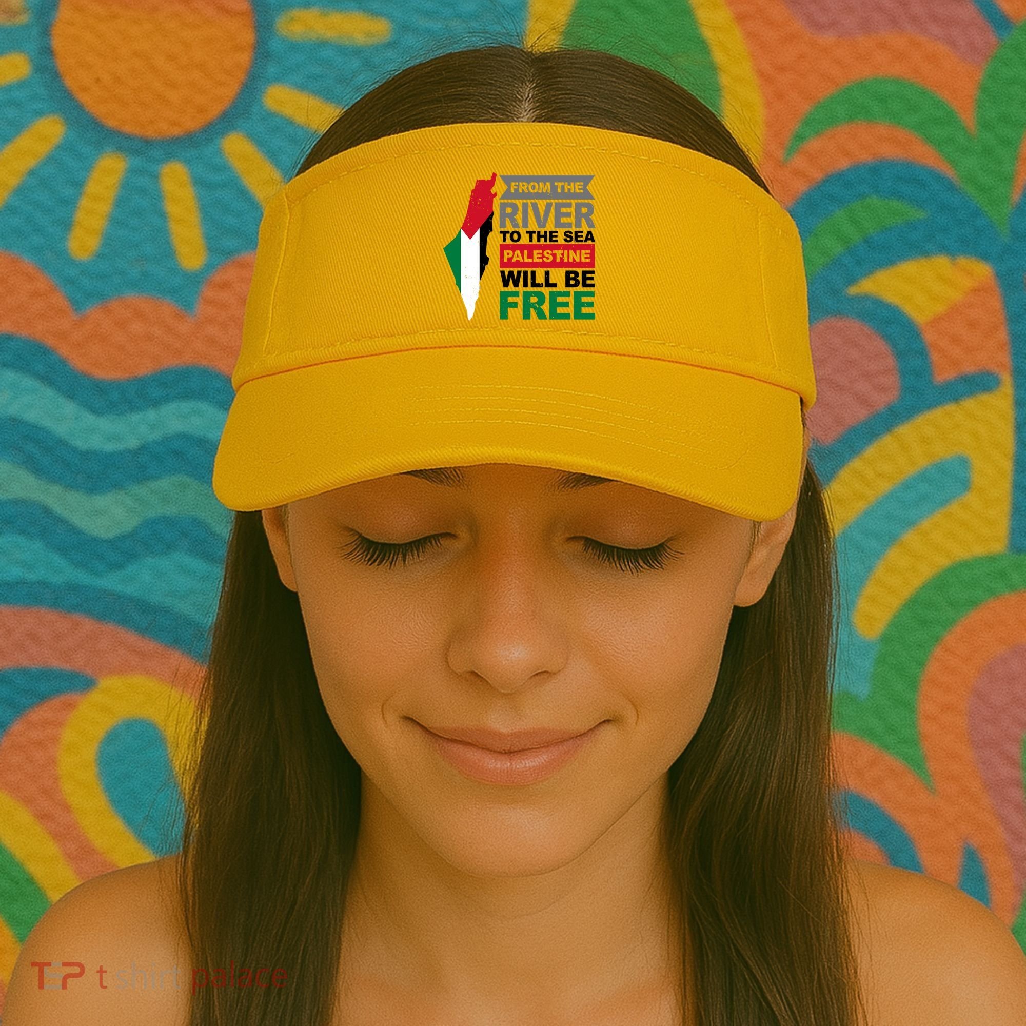 From The River To The Sea Palestine Will Be Free Visor